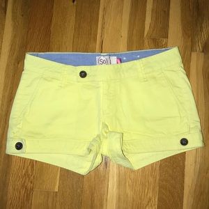 Yellow Shorts